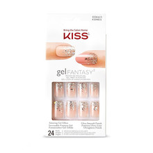 Kiss My Face 60663 Gel Fantasy Nails (24 pcs) - Gel nails Moterims