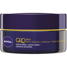 Nivea Night Cream Anti-Wrinkle Q10 Plus 50 ml 50ml Moterims