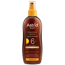 Astrid Sun Oil SPF 6 200ml savaiminio įdegio kremas