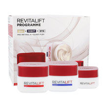 L&acute;Or&eacute;al Revitalift Program Day & Night & Eye Creams Set - Gift set of skin care 115ml Moterims