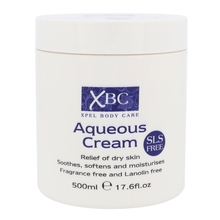 Xpel Body Care Aqueous Cream SLS Free - Body cream for skin hydration 500ml Moterims
