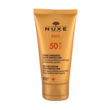 Nuxe Sun Melting Cream High Protection SPF 50 - Face sunscreen 50ml savaiminio įdegio kremas