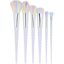 MIMO Makeup Brush Set Unicorn Pastel ( 6 ks ) - Sada &scaron;tětců 0ml Moterims