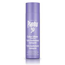 Plantur 39 Color Silver Shampoo - Phyto-caffeine shampoo neutralizing yellow tones 250ml Moterims