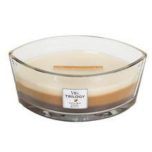 WoodWick Cafe Sweets Trilogy Ship (dessert in cafe) - Scented candle 453.6g namų apyvokos priemonė