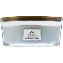 WoodWick Sagewood & Seagrass 453.6g namų apyvokos priemonė