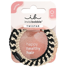 Invisibobble Twistar Classical Braids ( 3 ks ) - Gumičky do vlasů Moterims
