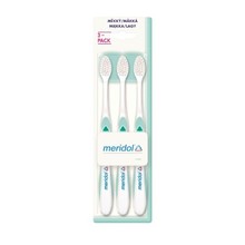 Meridol Set of soft toothbrushes 3 pcs Moterims