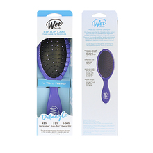 Wet Brush Custom Care Thin Hair Detangler Purple Moterims
