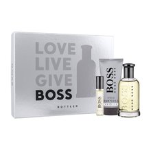 Hugo Boss Boss Bottled No.6 Gift set EDT 100 ml, shower gel 100 ml and miniature EDT 10 ml 100ml Kvepalai Vyrams
