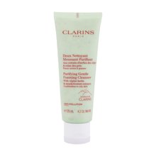 Clarins Purifying Gentle Foaming Cleanser - Cleansing foaming cream for combination and oily skin 125ml Moterims