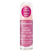 Dermacol Coco Splash Refreshing & Hydrating Primer - Moisturizing base under makeup 20ml Moterims