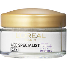 L&acute;Or&eacute;al Daily Anti-Wrinkle Cream Age 55+ Specialist 50ml Moterims