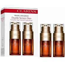 Clarins Double Serum Duo Set - D&aacute;rkov&aacute; sada proti st&aacute;rnut&iacute; pleti Moterims