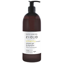 Ziaja Baltic Home Spa Shower Gel & Shampoo - Sprchov&yacute; gel a &scaron;ampon 3v1 500ml Moterims