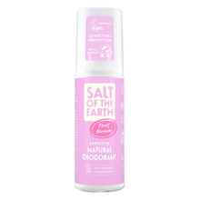 Salt-Of-The-Earth Peony Blossom Natural Deodorant - Natural mineral deodorant spray with the scent of peony 100ml Unisex