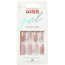 Kiss My Face Glam Fantasy Nails Dreams ( 28 pcs ) Moterims