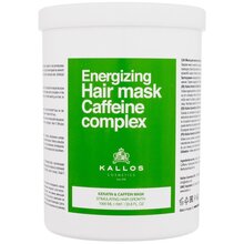 Kallos Caffeine Complex Energizing Hair Mask 1000ml Moterims