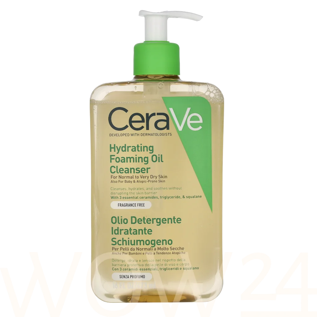 CeraVe CeraVe Hydrating Foaming Oil Cleanser 473 ml kūno aliejus