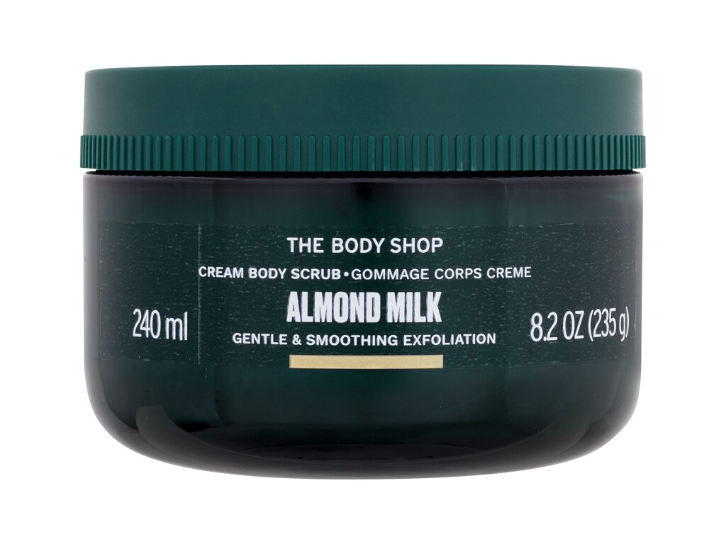 The Body Shop  Almond Milk Cream Body Scrub 240ml kūno pilingas