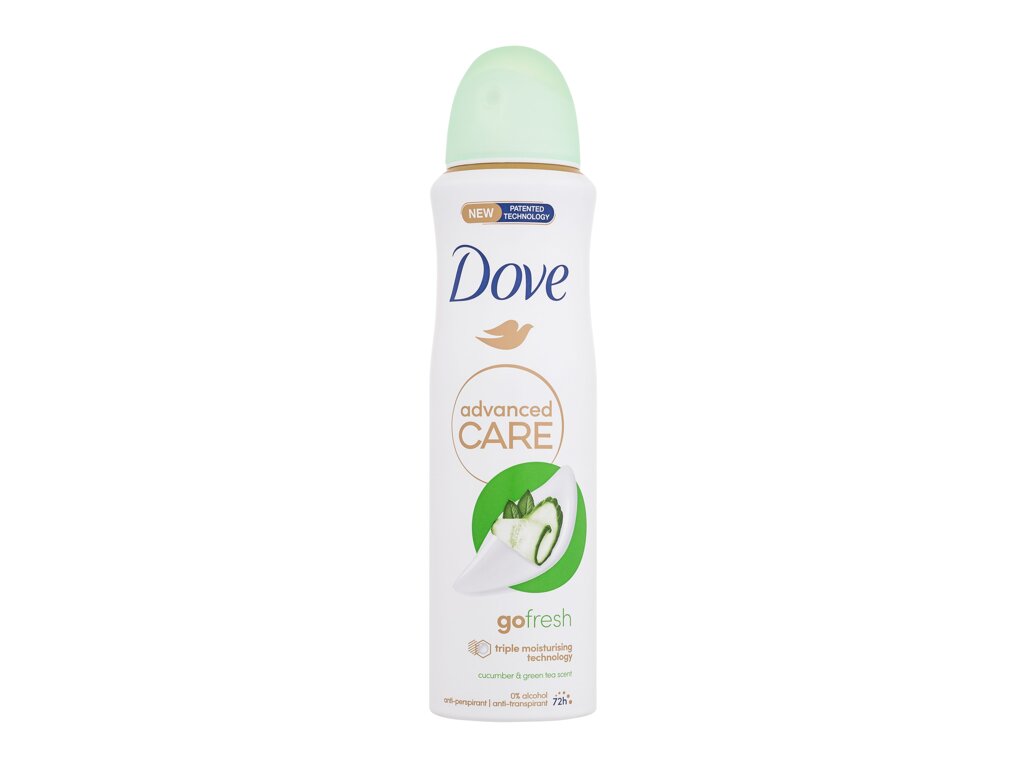 Dove Advanced Care Go Fresh Cucumber & Green Tea 150ml antipersperantas