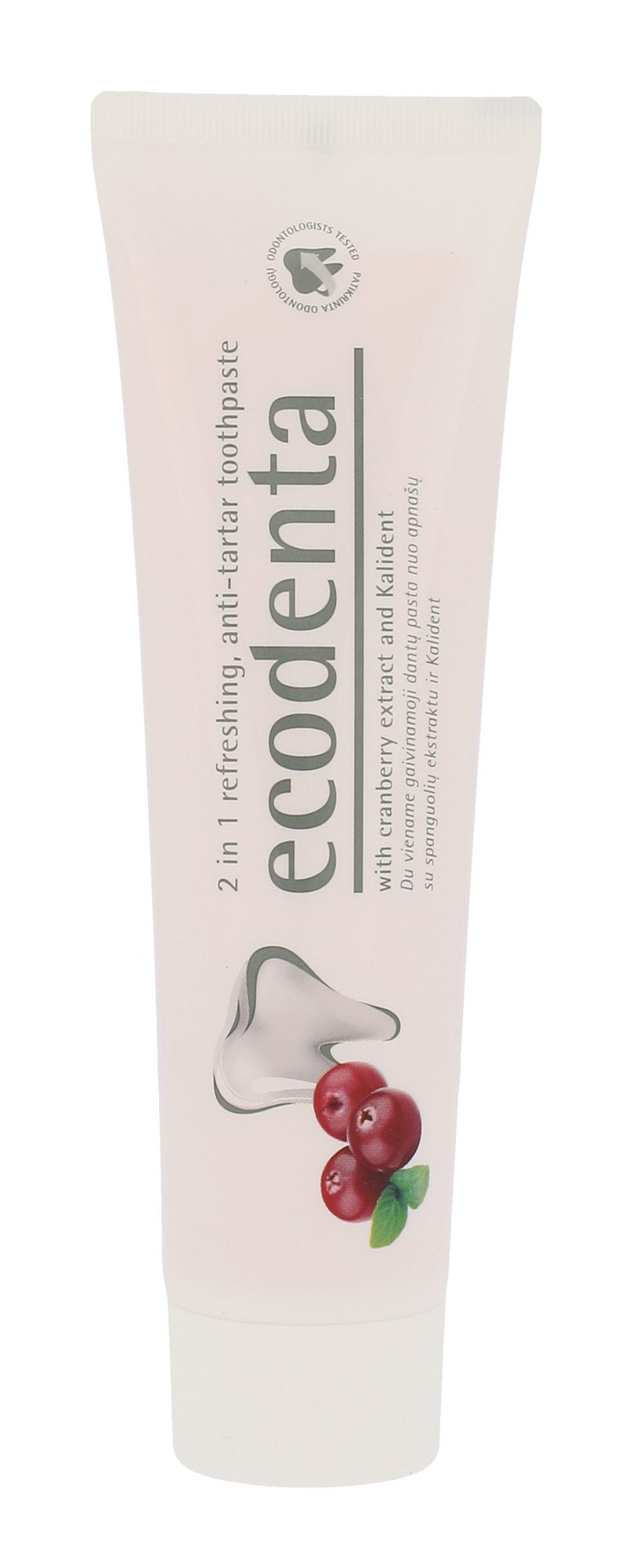 Ecodenta Toothpaste 2in1 Refreshing Anti-Tartar 100ml dantų pasta