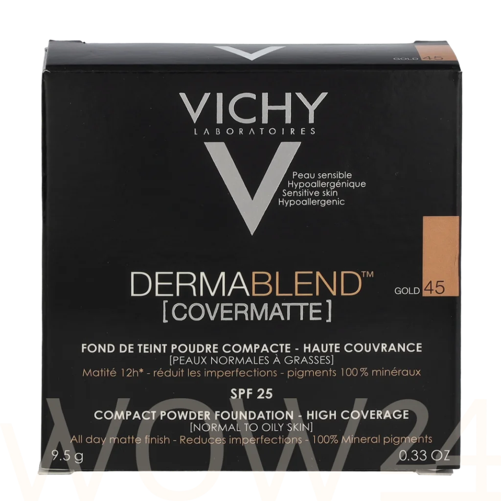 Vichy Vichy Dermablend Covermatte Compact Powder SPF25 9.5 g makiažo pagrindas