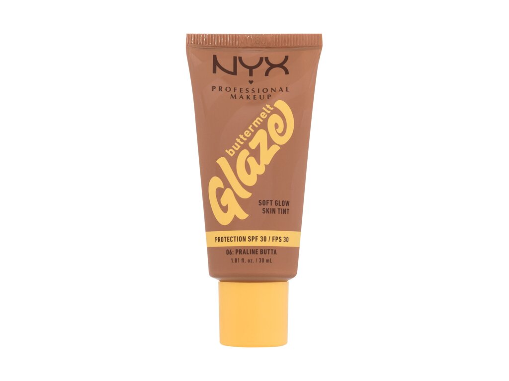 NYX Professional Makeup Buttermelt Glaze Soft Glow Skin Tint 30ml makiažo pagrindas
