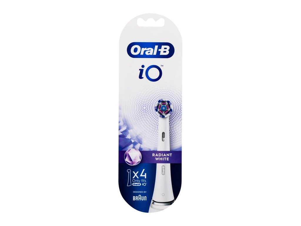 ORAL-B iO Radiant White 4vnt Unisex Replacement Toothbrush Head