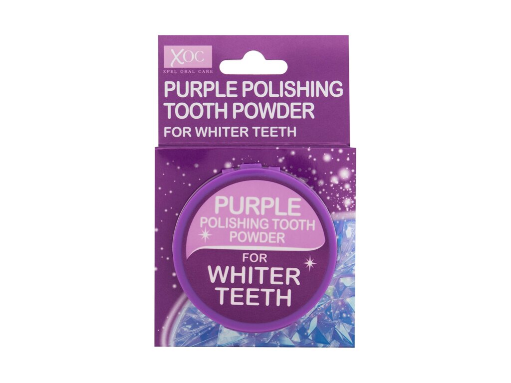 Xpel Purple Polishing Tooth Powder 30g dantų balinimui