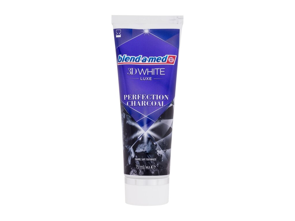 Blend-a-med 3D White Luxe Perfection Charcoal 75ml dantų pasta