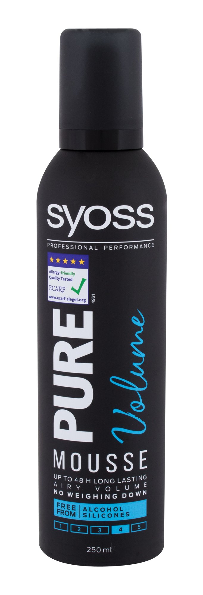 Syoss Professional Performance Pure Volume 250ml plaukų putos