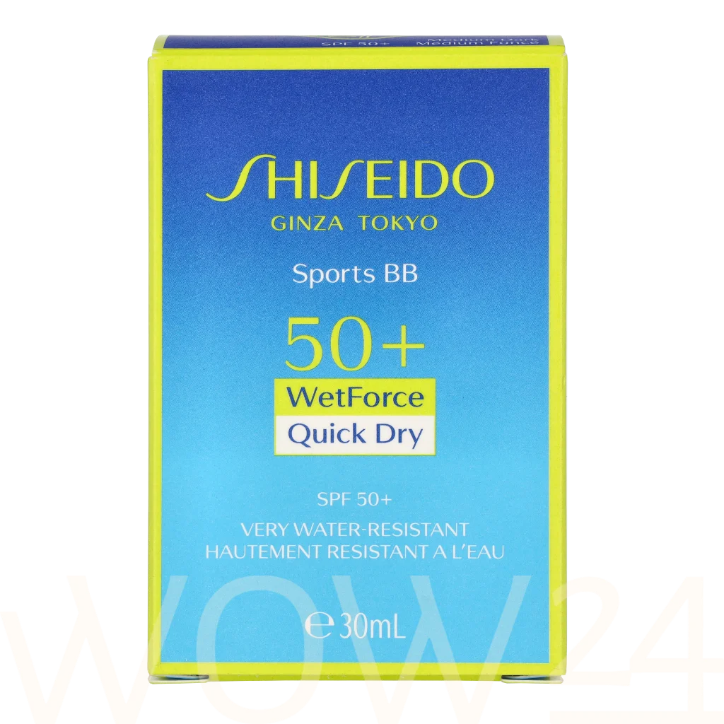 Shiseido Shiseido Sports BB Wetforce Quick Dry SPF50+ 30 ml BB kremas