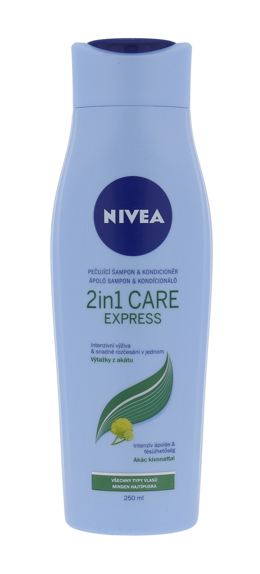 Nivea 2in1 Express 250ml šampūnas
