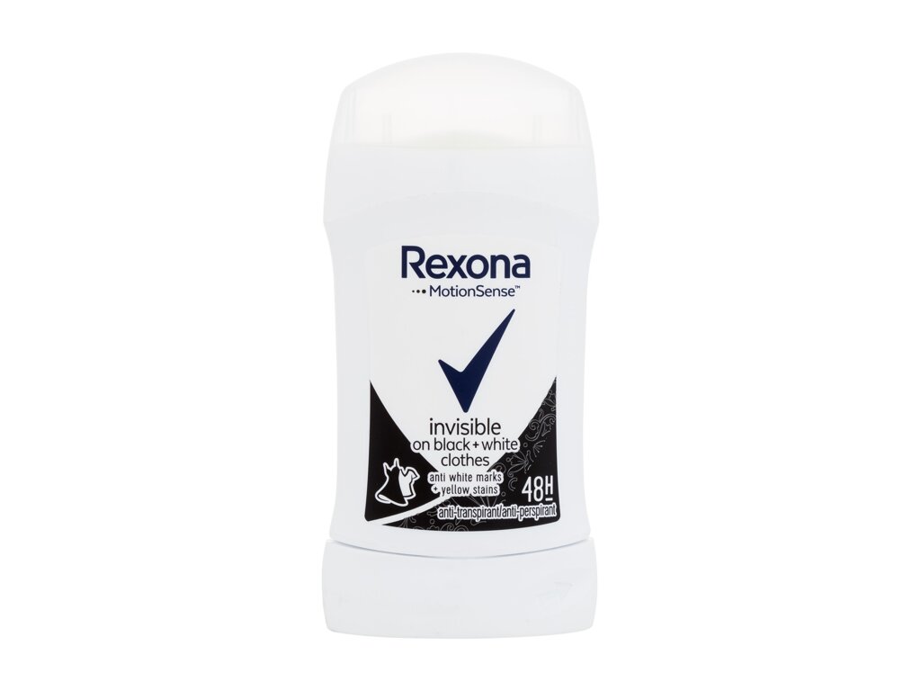 Rexona Motionsense Invisible Black + White 40ml antipersperantas