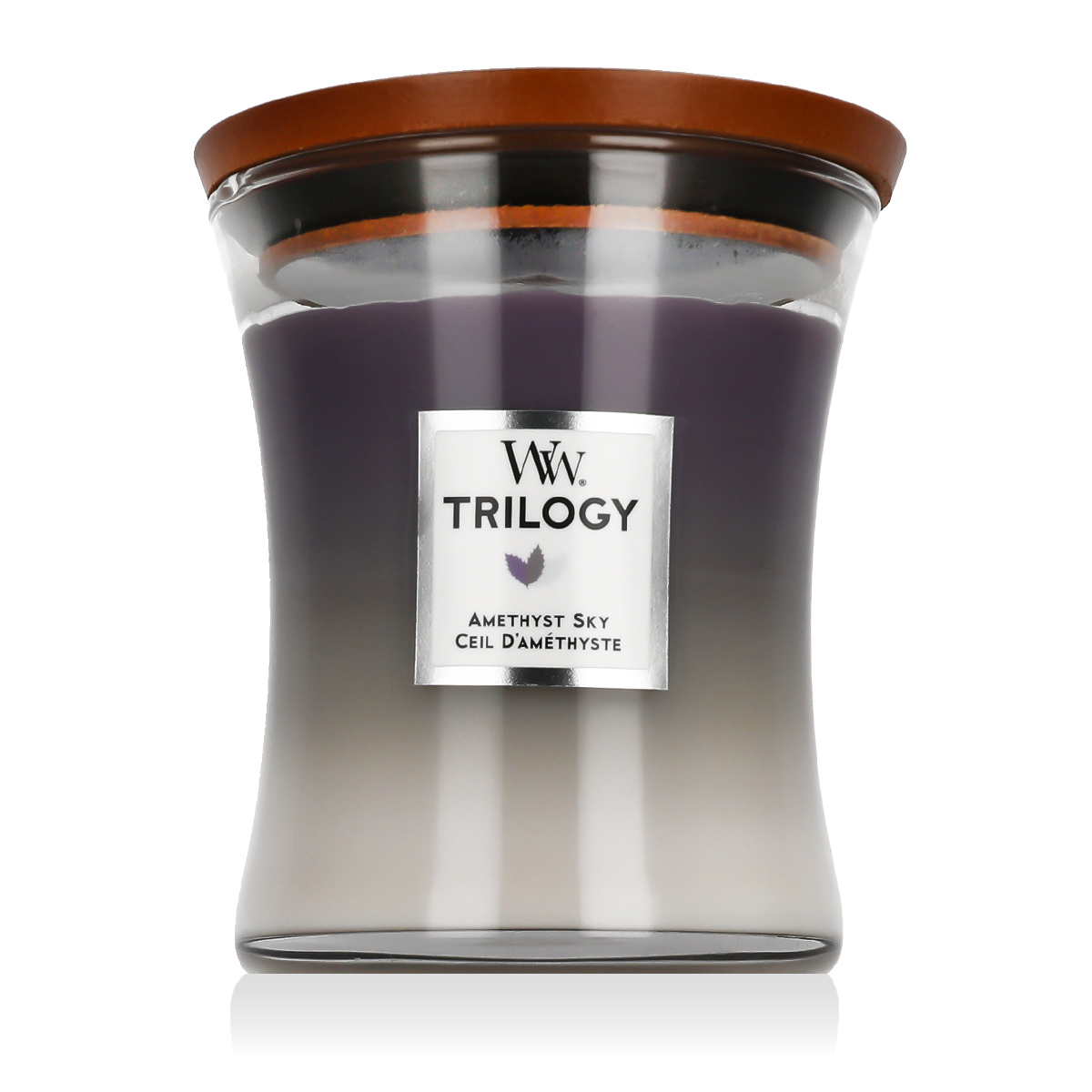 WoodWick Trilogy Medium Hourglass Candles 275g kvepianti žvakė