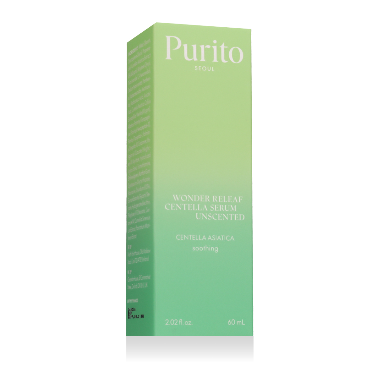 PURITO Wonder Releaf Centella 60ml Veido serumas