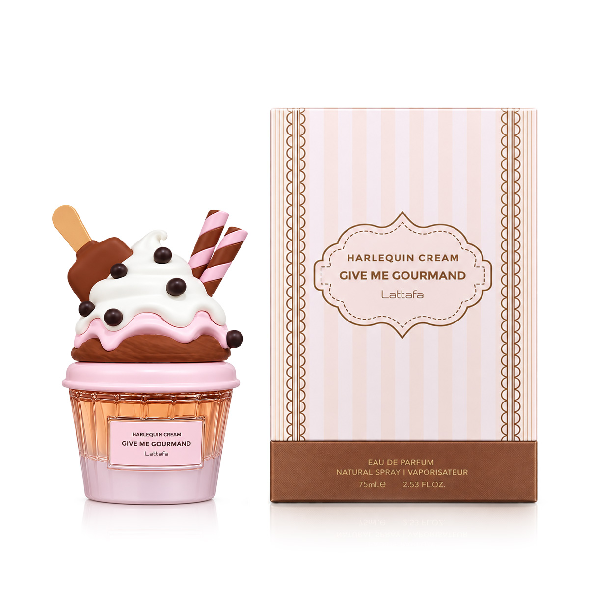 Lattafa Give Me Gourmand Harlequin Cream 75ml kvepalai Moterims EDP