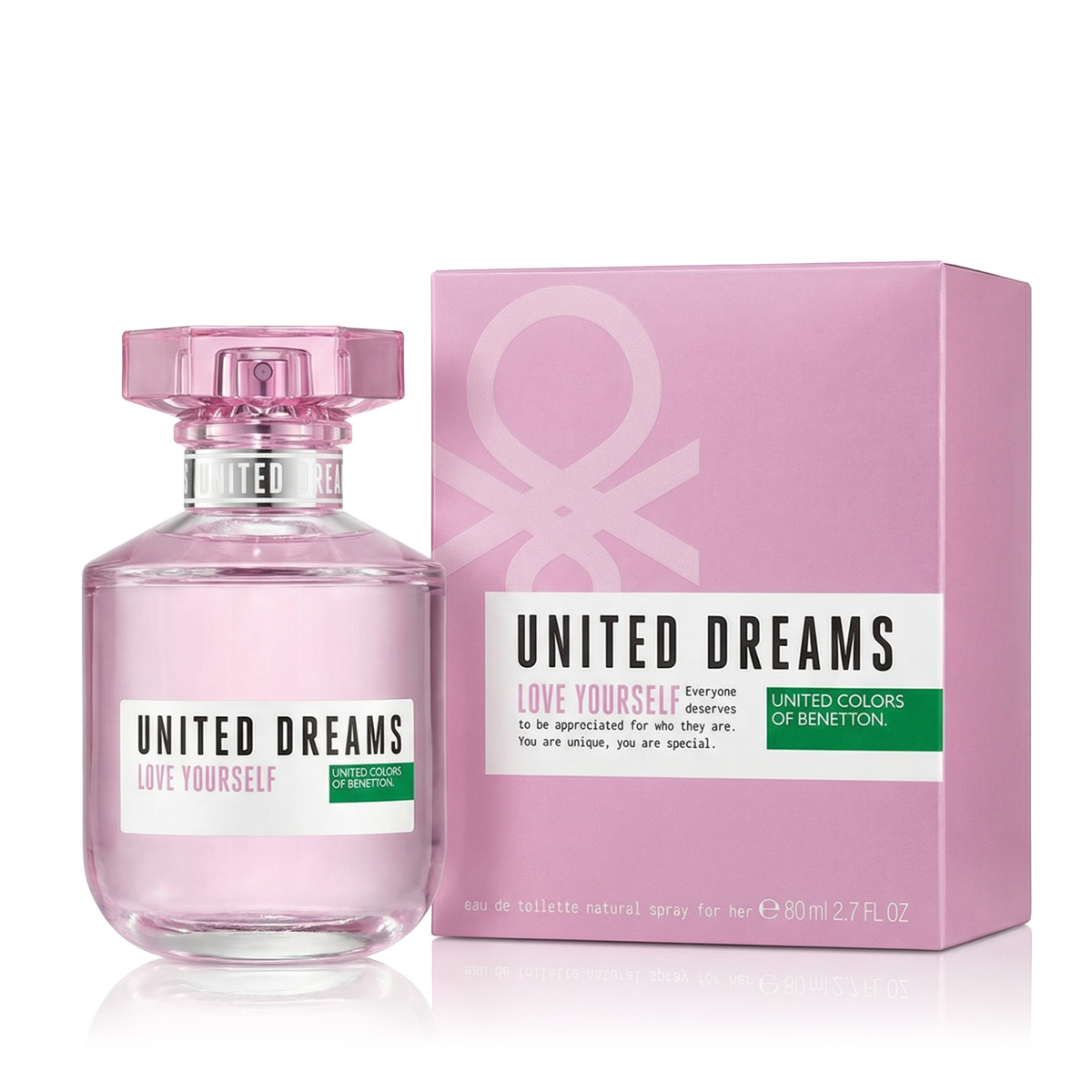 Benetton United Dreams Love Yourself 80ml kvepalai Moterims EDT
