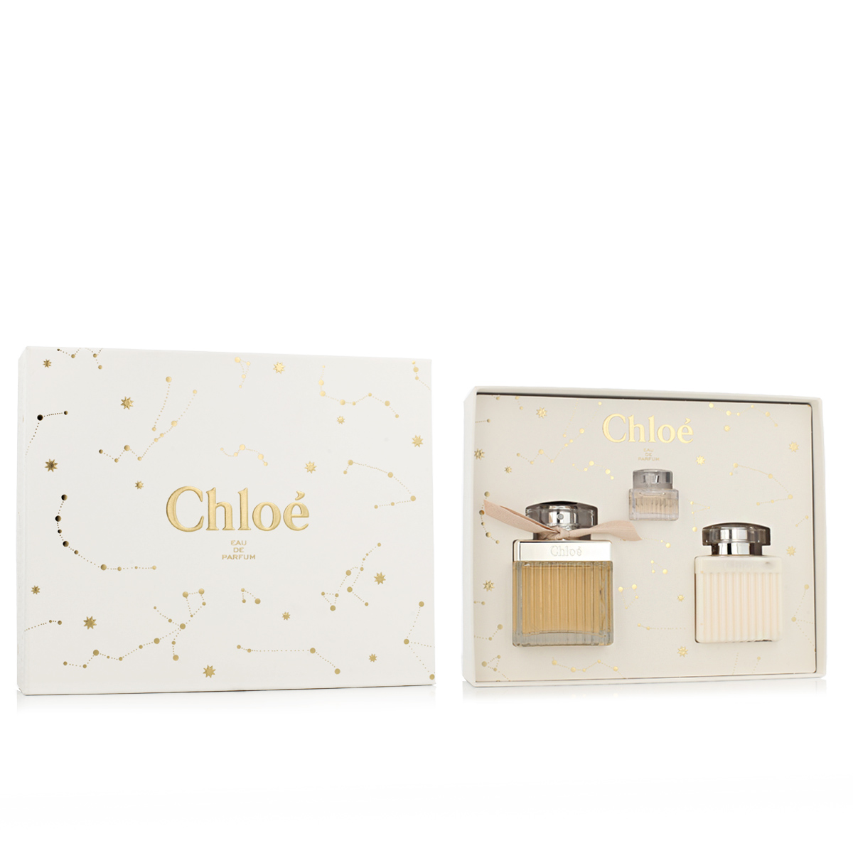 Chloe Chloé Eau de Parfum Chloé Chloé EDP 75 ml + EDP MINI 5 ml + BL 100 ml (woman) kvepalų mėginukas Moterims Rinkinys