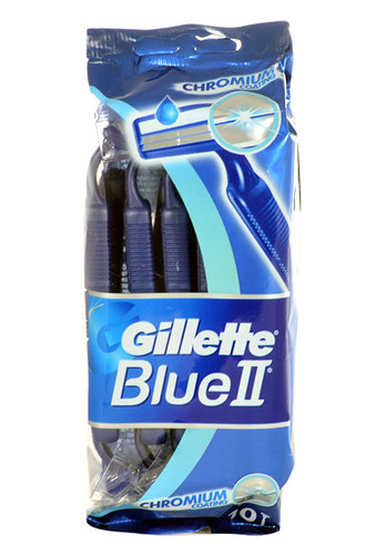 Gillette Blue II 10pcs skustuvas
