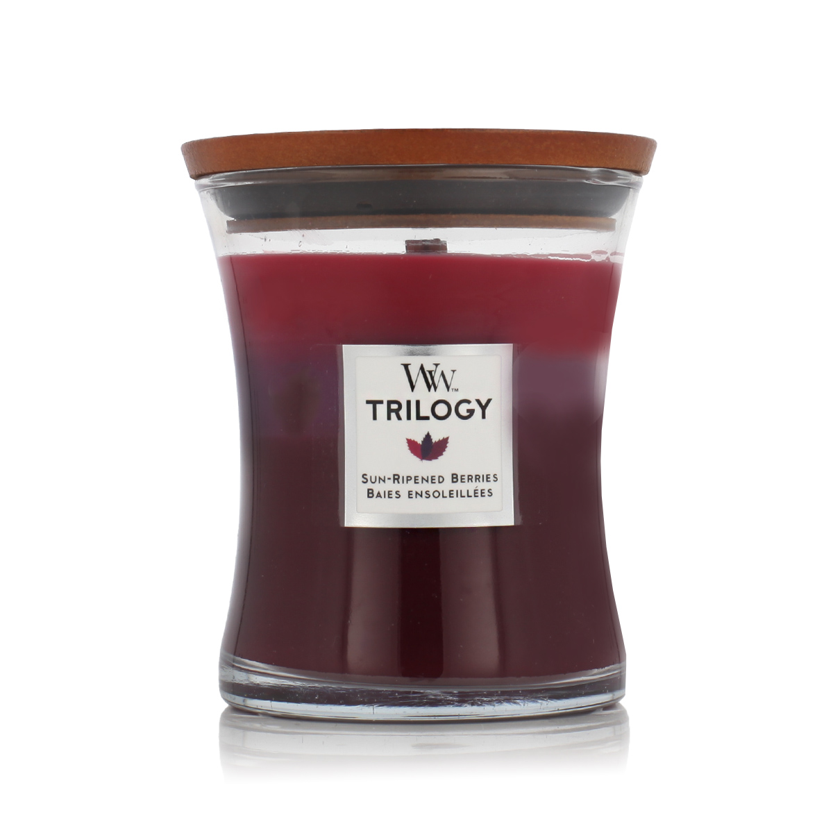 WoodWick Trilogy Medium Hourglass Candles 275g kvepianti žvakė