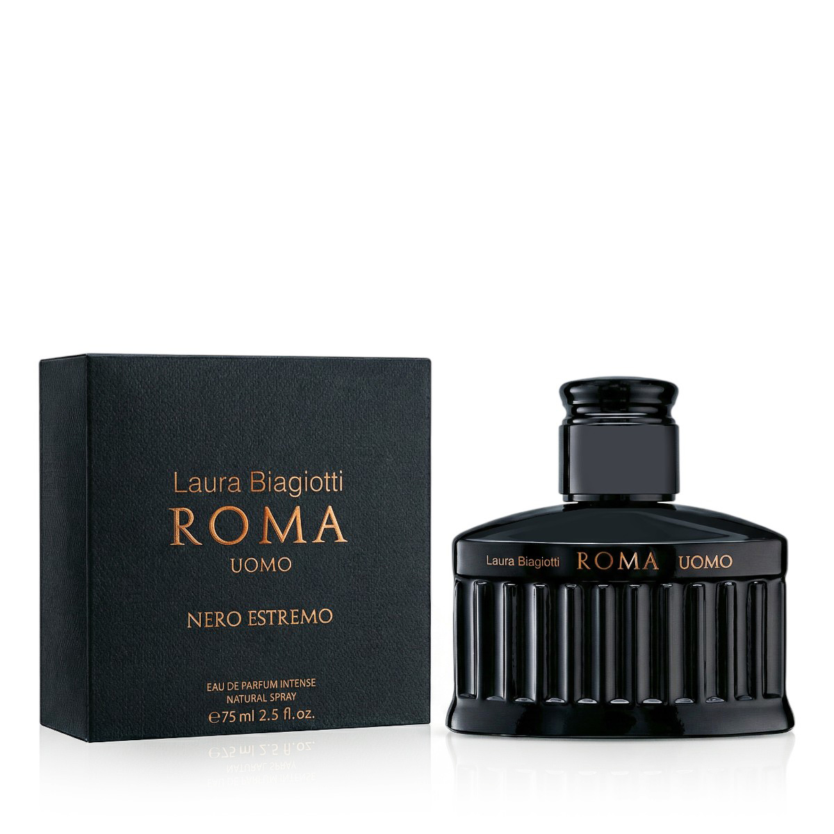 Laura Biagiotti Roma Uomo Nero Estremo 75ml kvepalai Vyrams