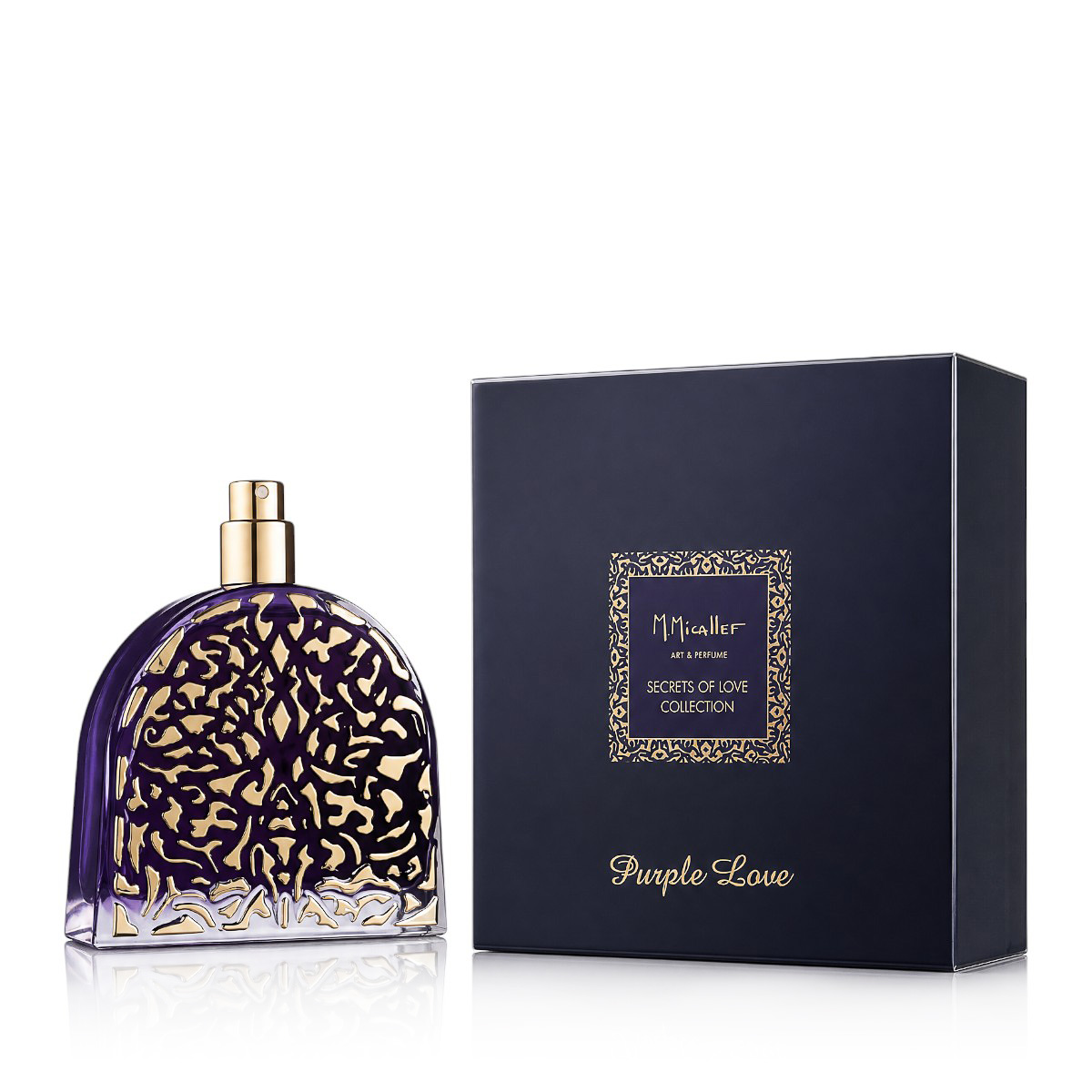 M.Micallef Secrets of Love Purple Love 100ml NI&Scaron;INIAI kvepalai Unisex EDP