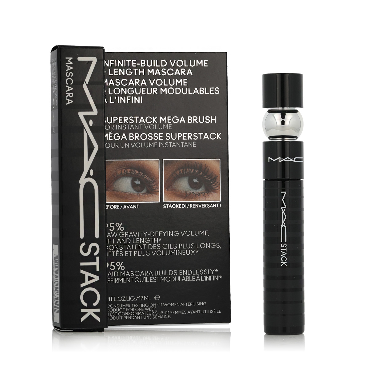 MAC Cosmetics Stack 12ml blakstienų tu&scaron;as