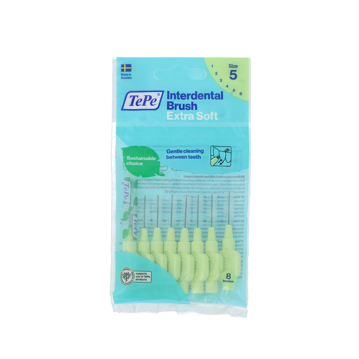 TePe TePe Interdental Brush Extra Soft 8pcs dantų šepetėlis