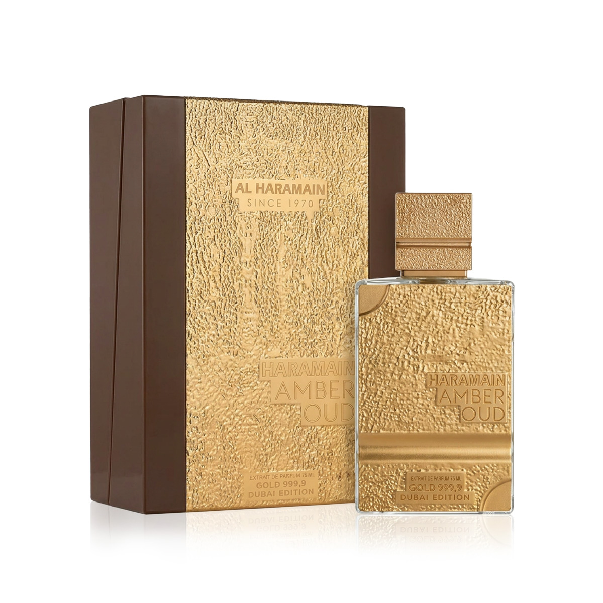 Al Haramain Amber Oud Gold 999.9 Dubai Edition 75ml kvepalai Unisex