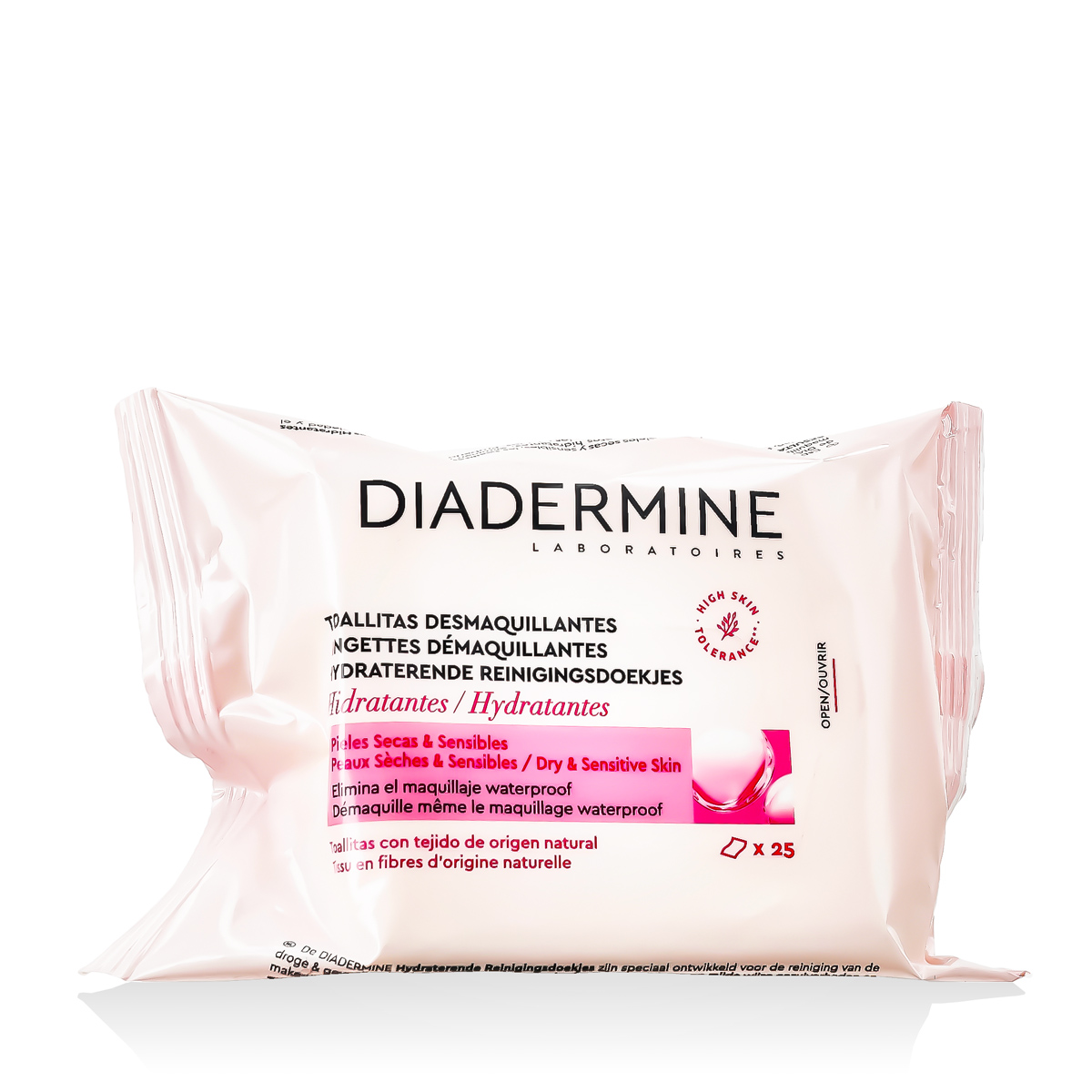 Diadermine Laboratoires Clinsing Towels 25St. drėgnos servetėlės