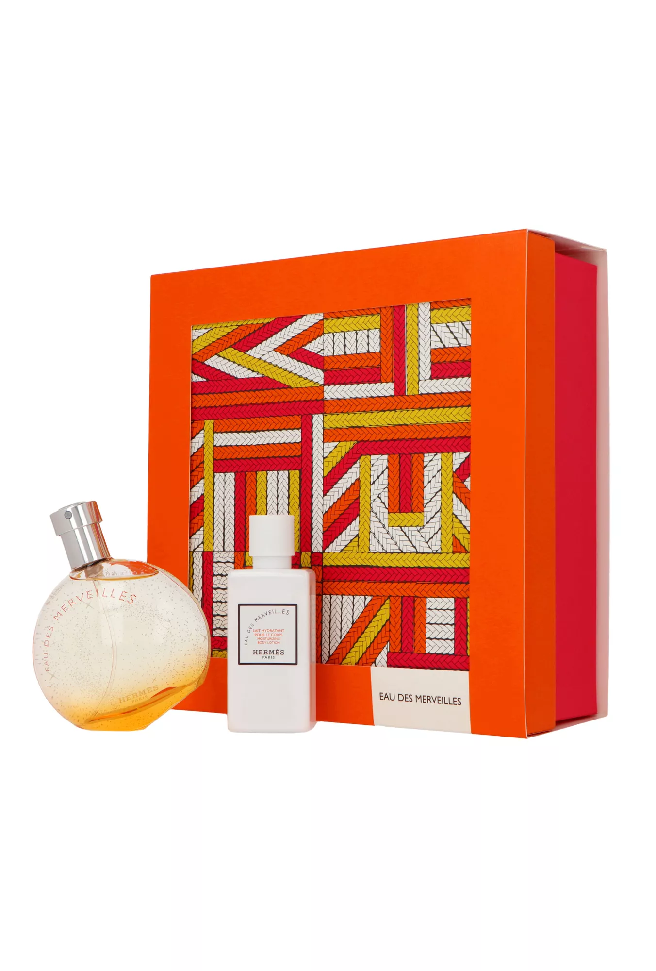 Hermes Eau Des Merveilles 50ml Edt 50ml + Body Lotion 40ml Kvepalai Moterims Rinkinys