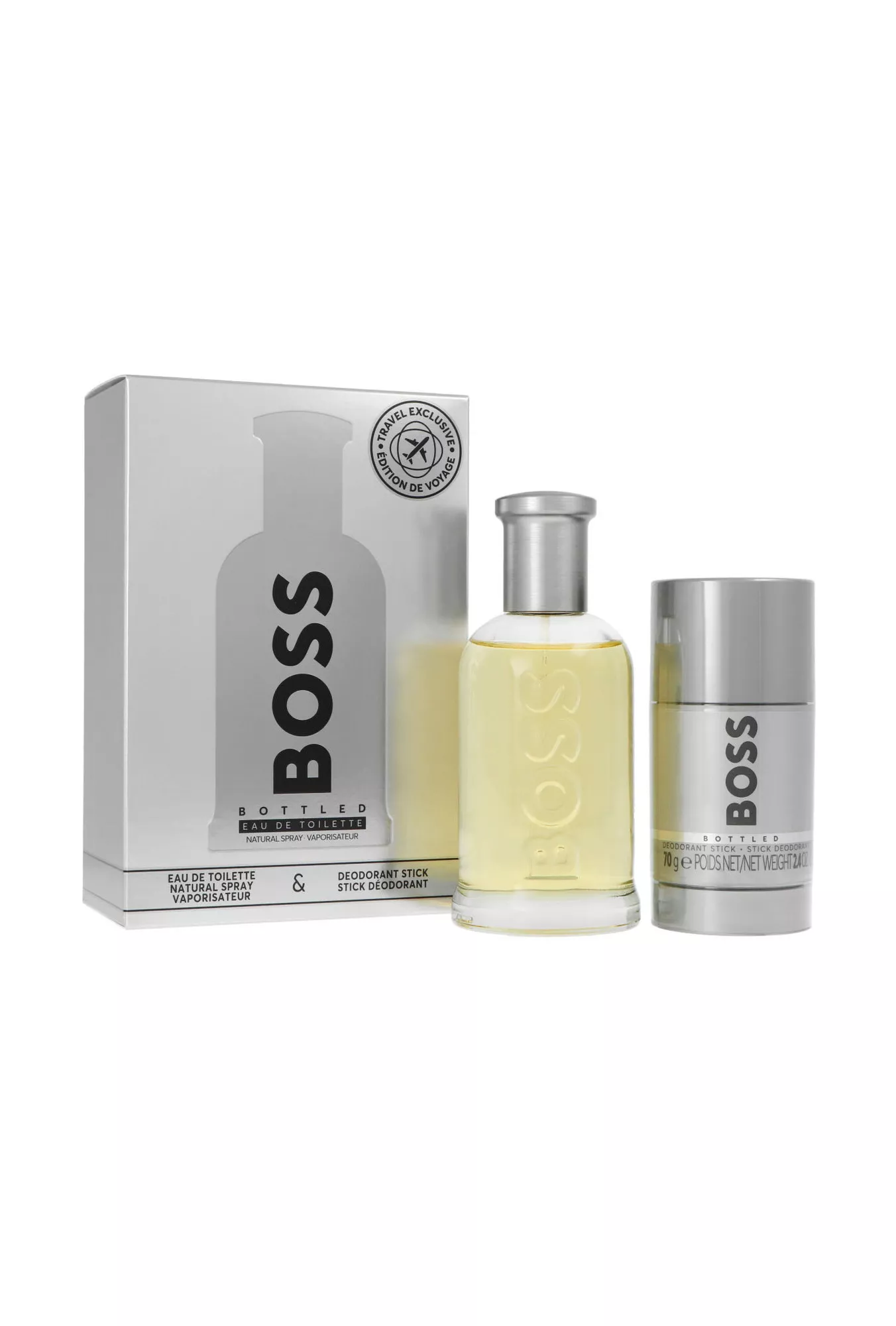 Hugo Boss Bottled 100ml Edt 100ml + Deostick 75ml Kvepalai Vyrams Rinkinys